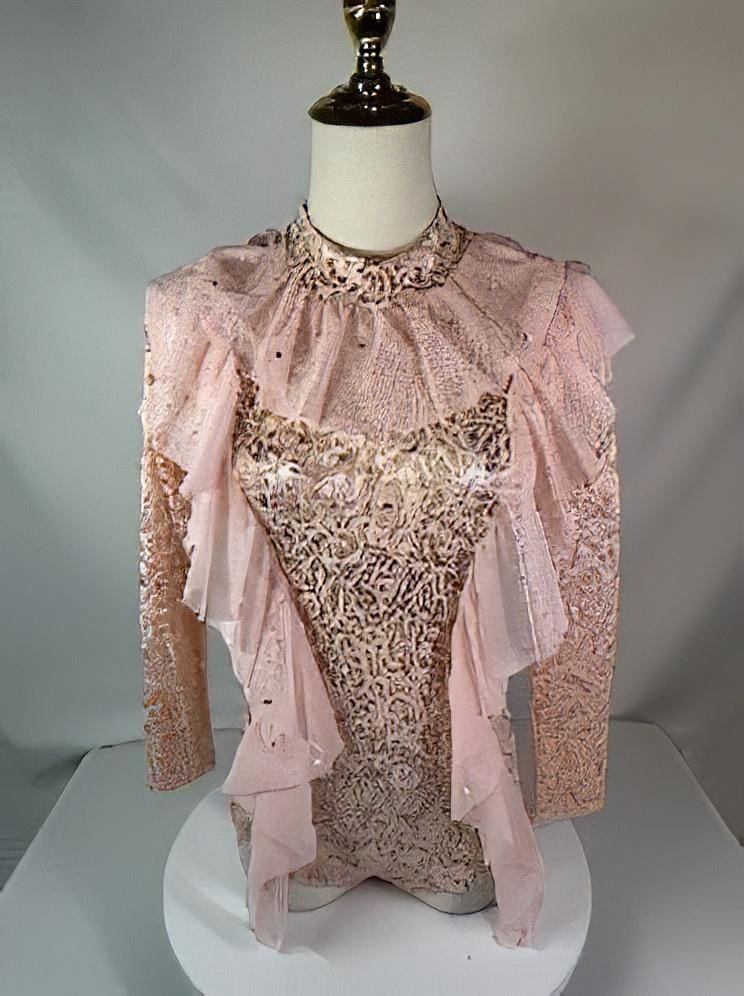 Kelle Dance Blush Pink Costume (Child Large, gently used) - front