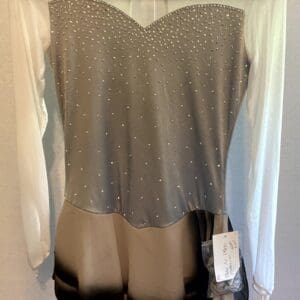 New Adult Medium Figure Skating Dress - front
